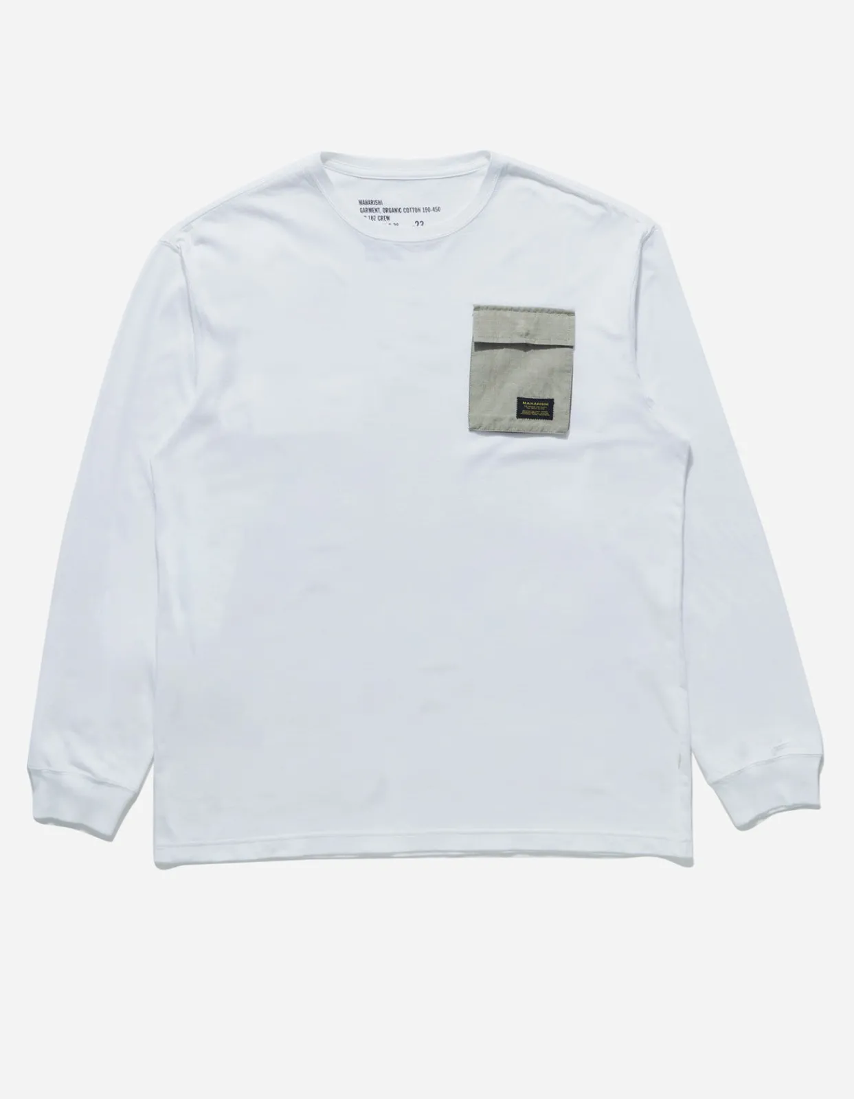Men Maharishi 4231 Utility Pocket L/S T-Shirt