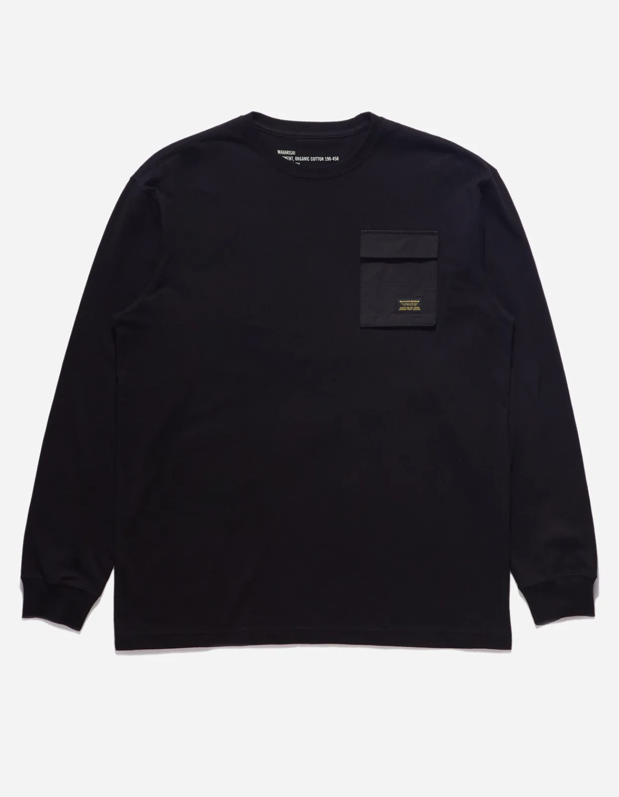 Men Maharishi 4231 Utility Pocket L/S T-Shirt