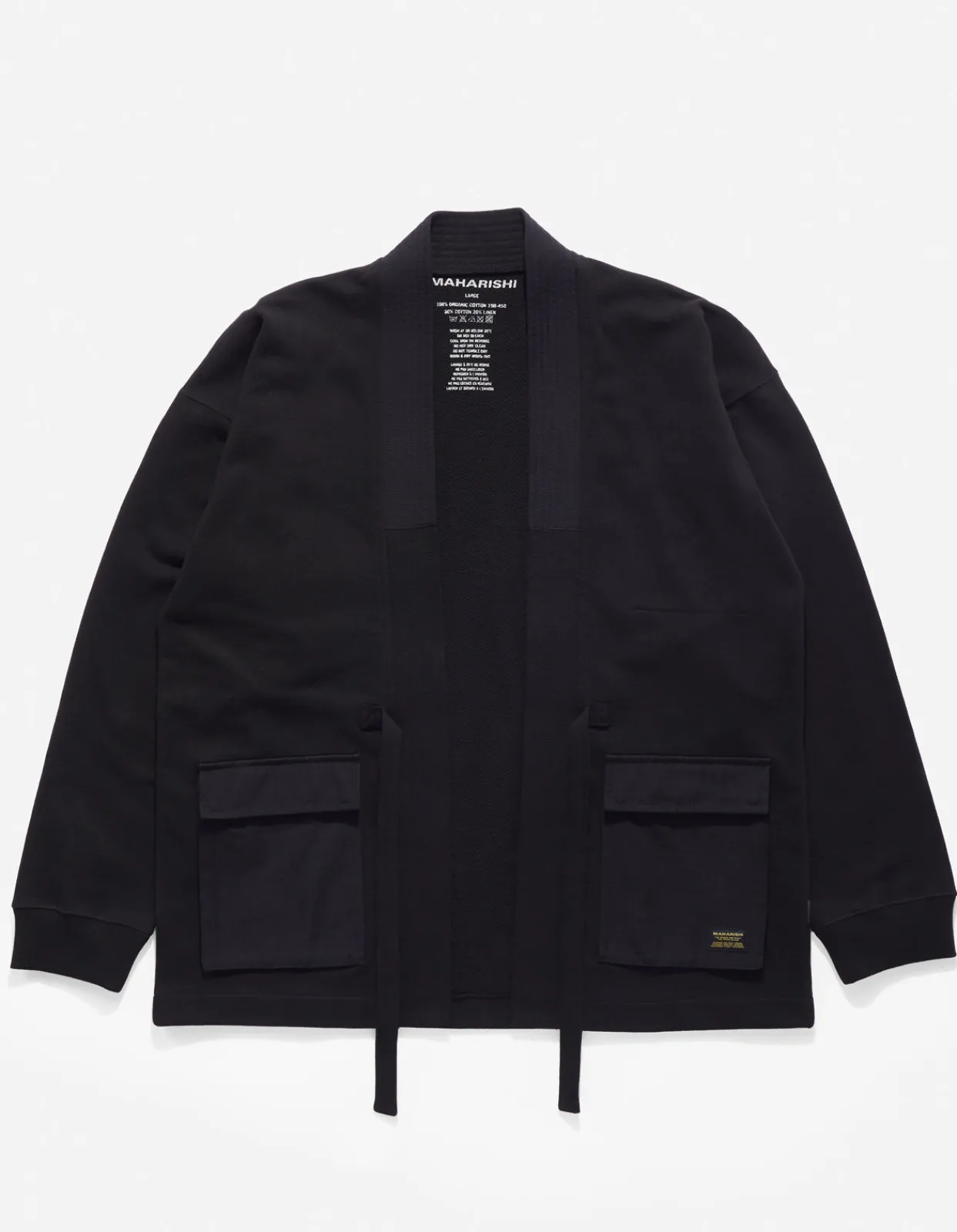 Men Maharishi 4228 Utility Pocket Sweat Kimono