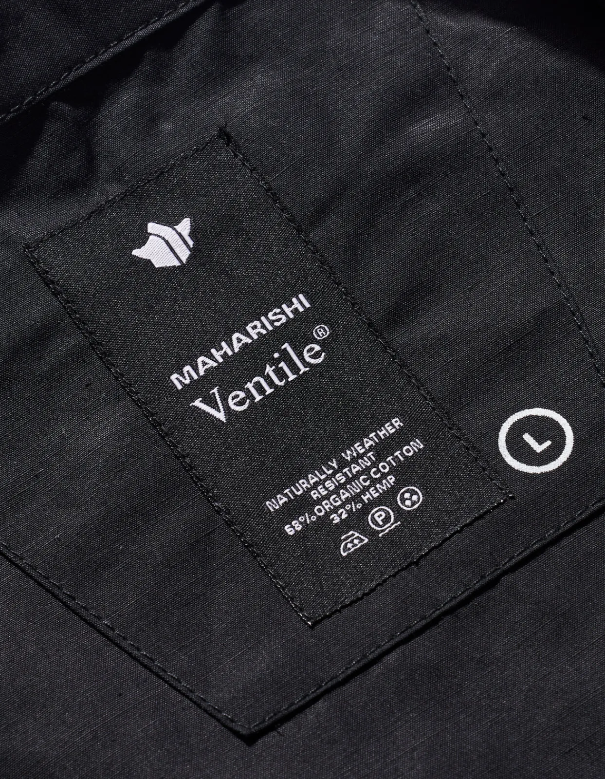 Men Maharishi 4202 Ventile® Wr Asym Tech Shirt