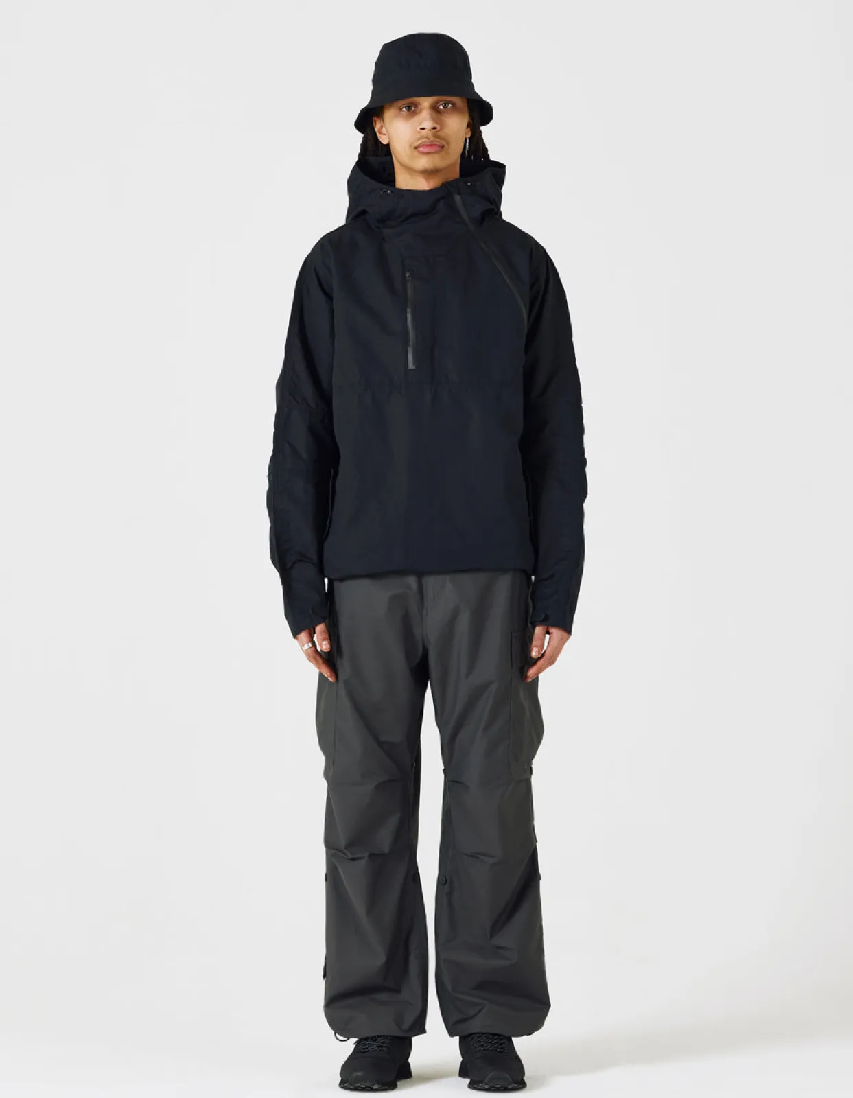Men Maharishi 4200 Ventile® Wr Half-Zip Jacket