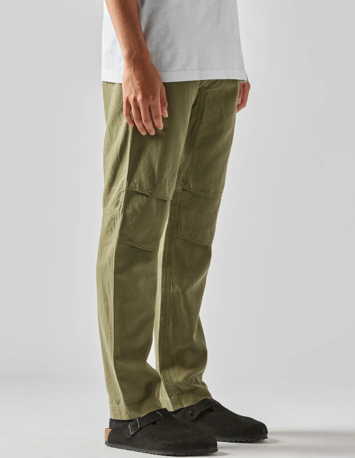 Men Maharishi 4544 Washed Hemp Custom Pants