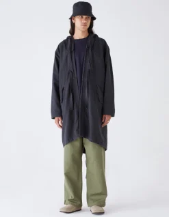 Men Maharishi 4240 Water Dragon Embroidered Kimono Parka