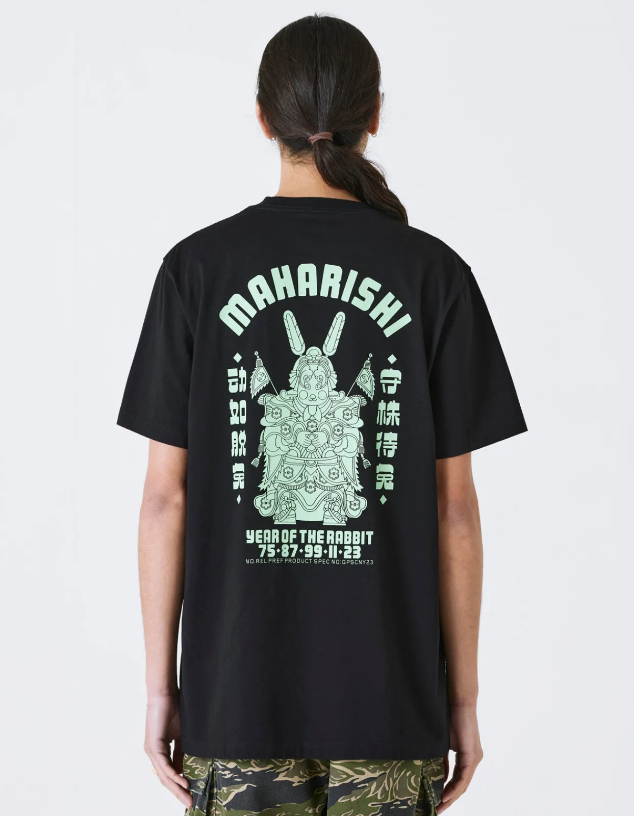 Men Maharishi 1000 Water Rabbit T-Shirt