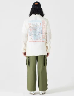 Men Maharishi 4209 Year Of The Rabbit Embroidered Shirt