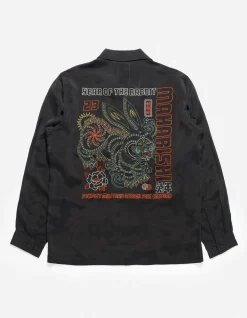 Men Maharishi 4209 Year Of The Rabbit Embroidered Shirt