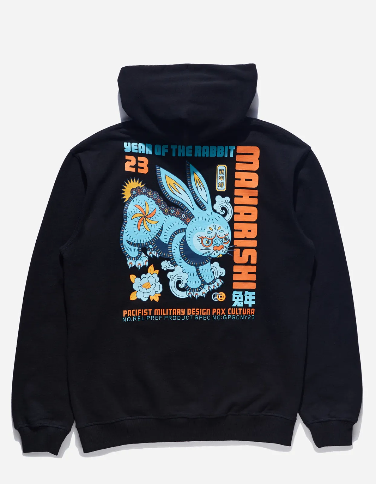 Men Maharishi 1003 Year Of The Rabbit Hooded Sweat