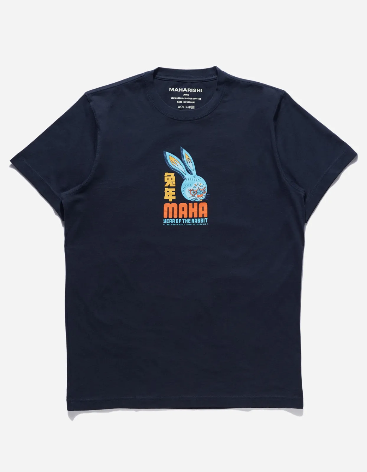 Men Maharishi 1002 Year Of The Rabbit T-Shirt