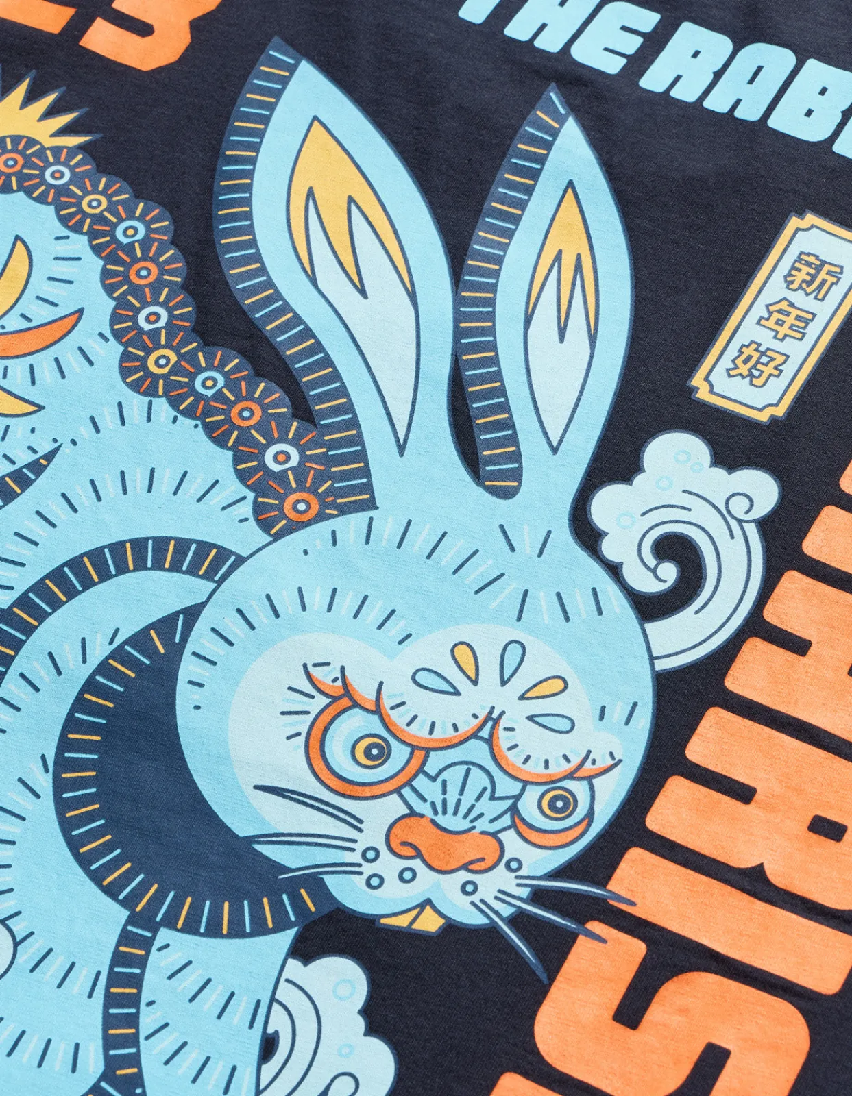 Men Maharishi 1002 Year Of The Rabbit T-Shirt