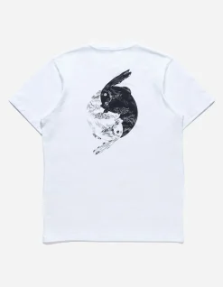 Men Maharishi 1007 Yin Yang Rabbit T-Shirt