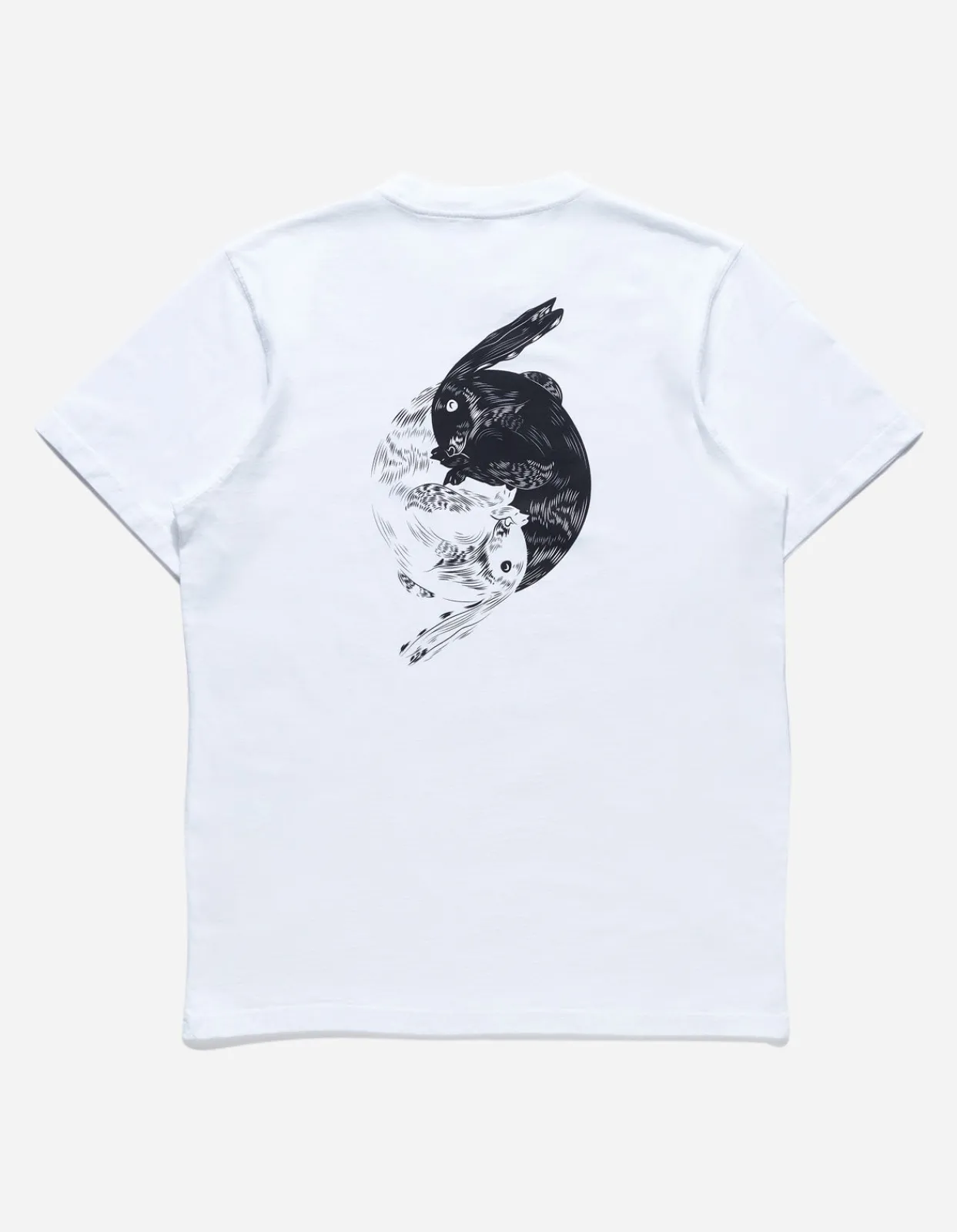 Men Maharishi 1007 Yin Yang Rabbit T-Shirt
