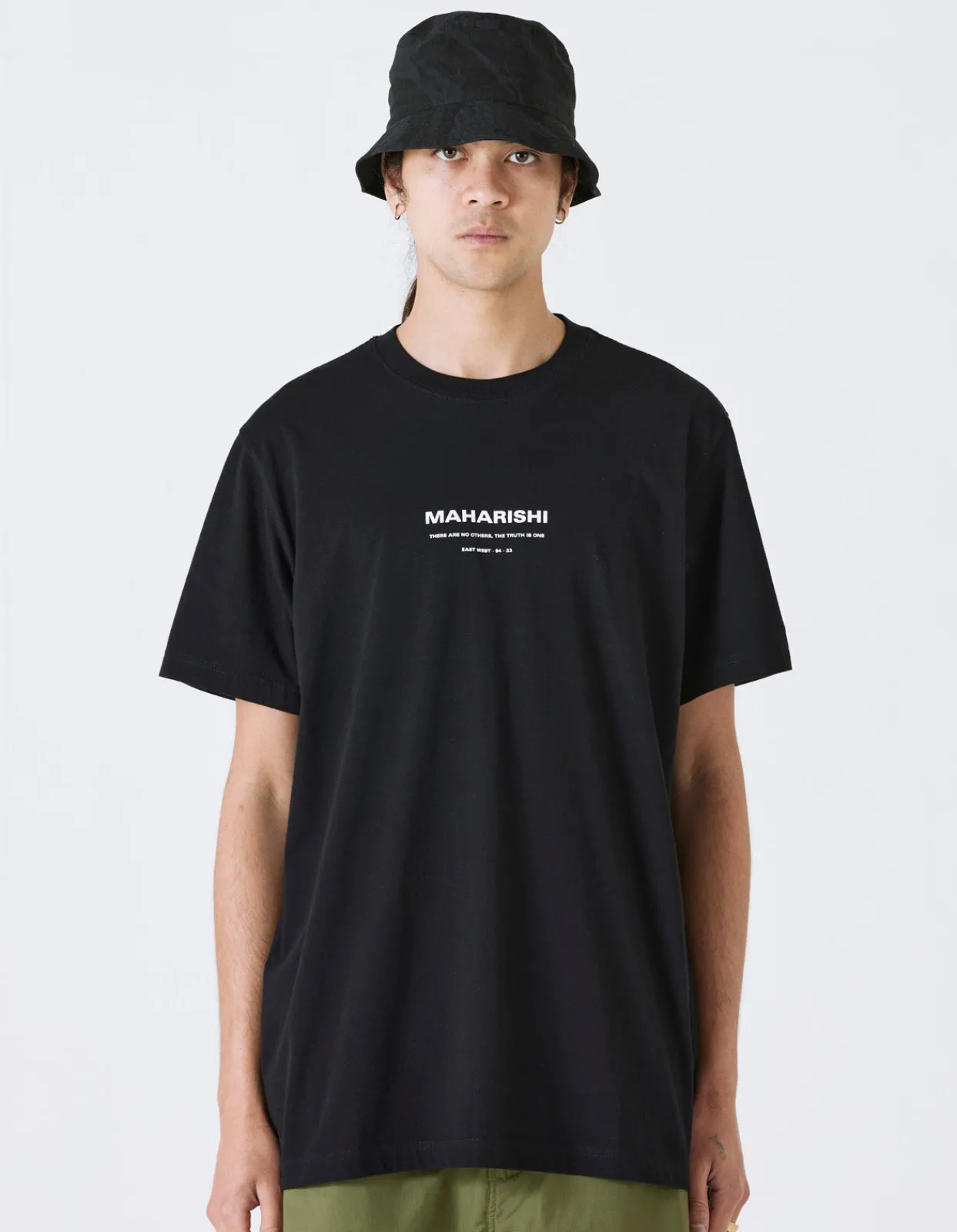 Men Maharishi 1007 Yin Yang Rabbit T-Shirt