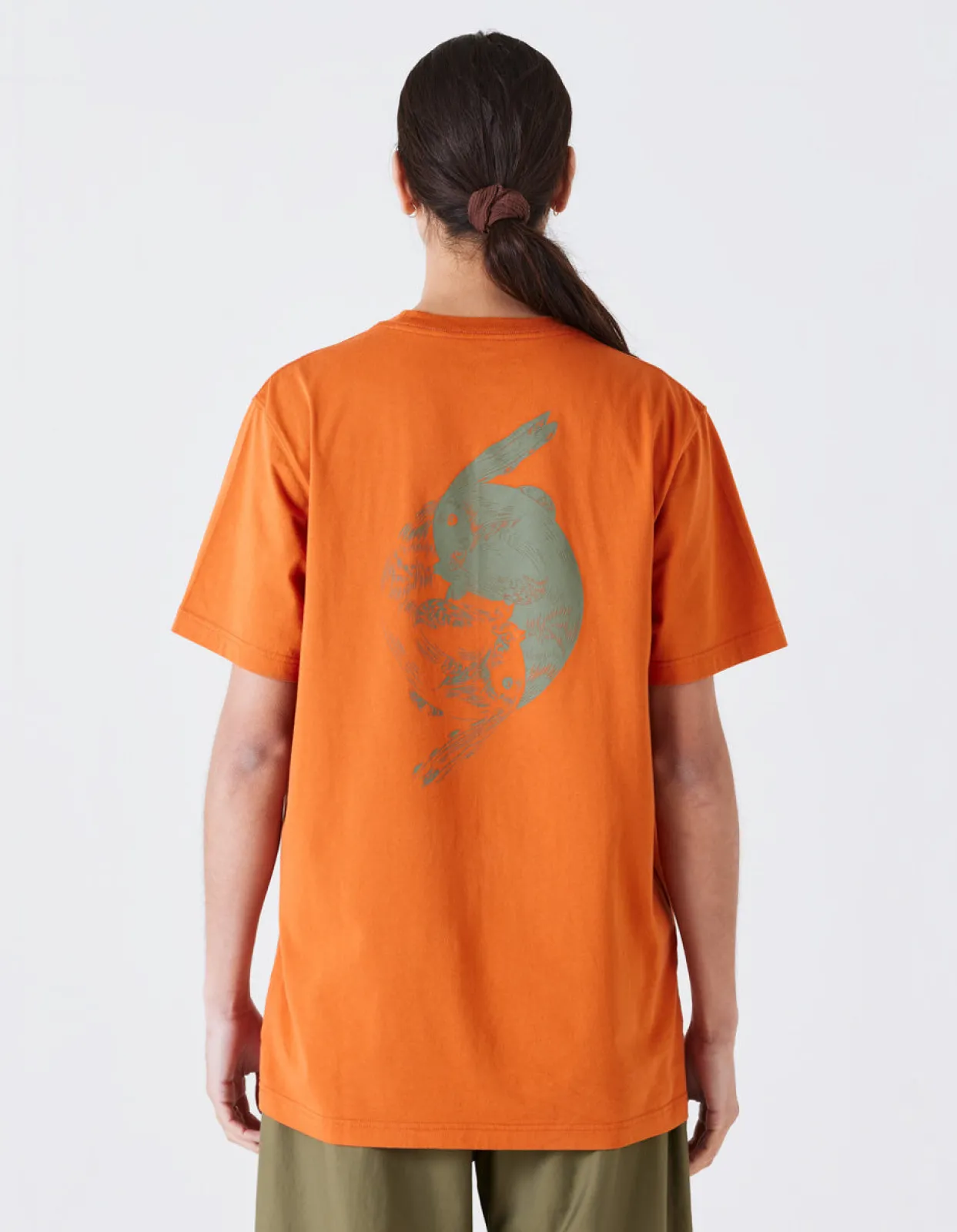 Men Maharishi 1007 Yin Yang Rabbit T-Shirt