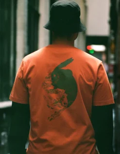 Men Maharishi 1007 Yin Yang Rabbit T-Shirt
