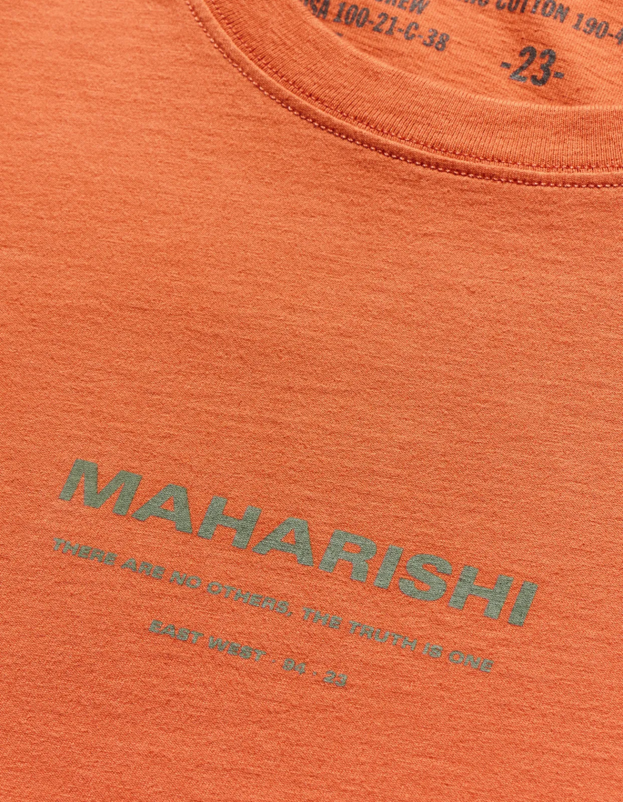 Men Maharishi 1007 Yin Yang Rabbit T-Shirt