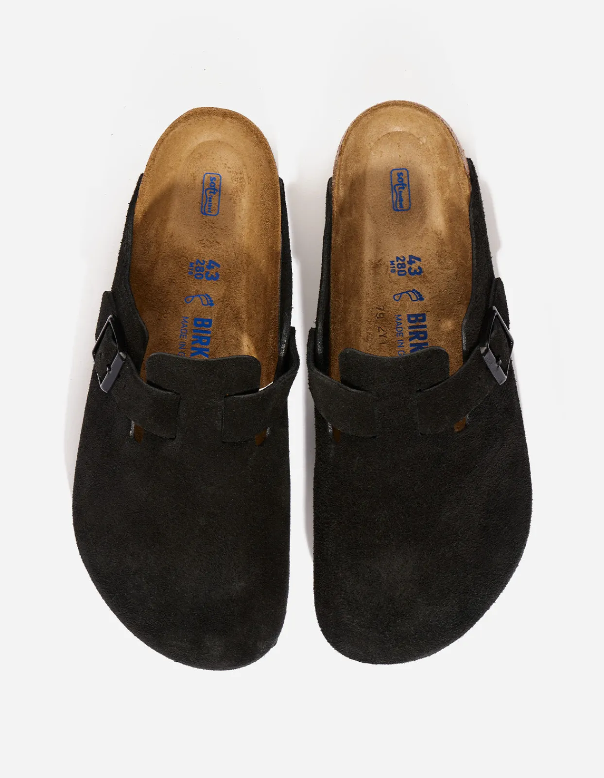 Men Maharishi Birkenstock Boston Sfb Suede Leather