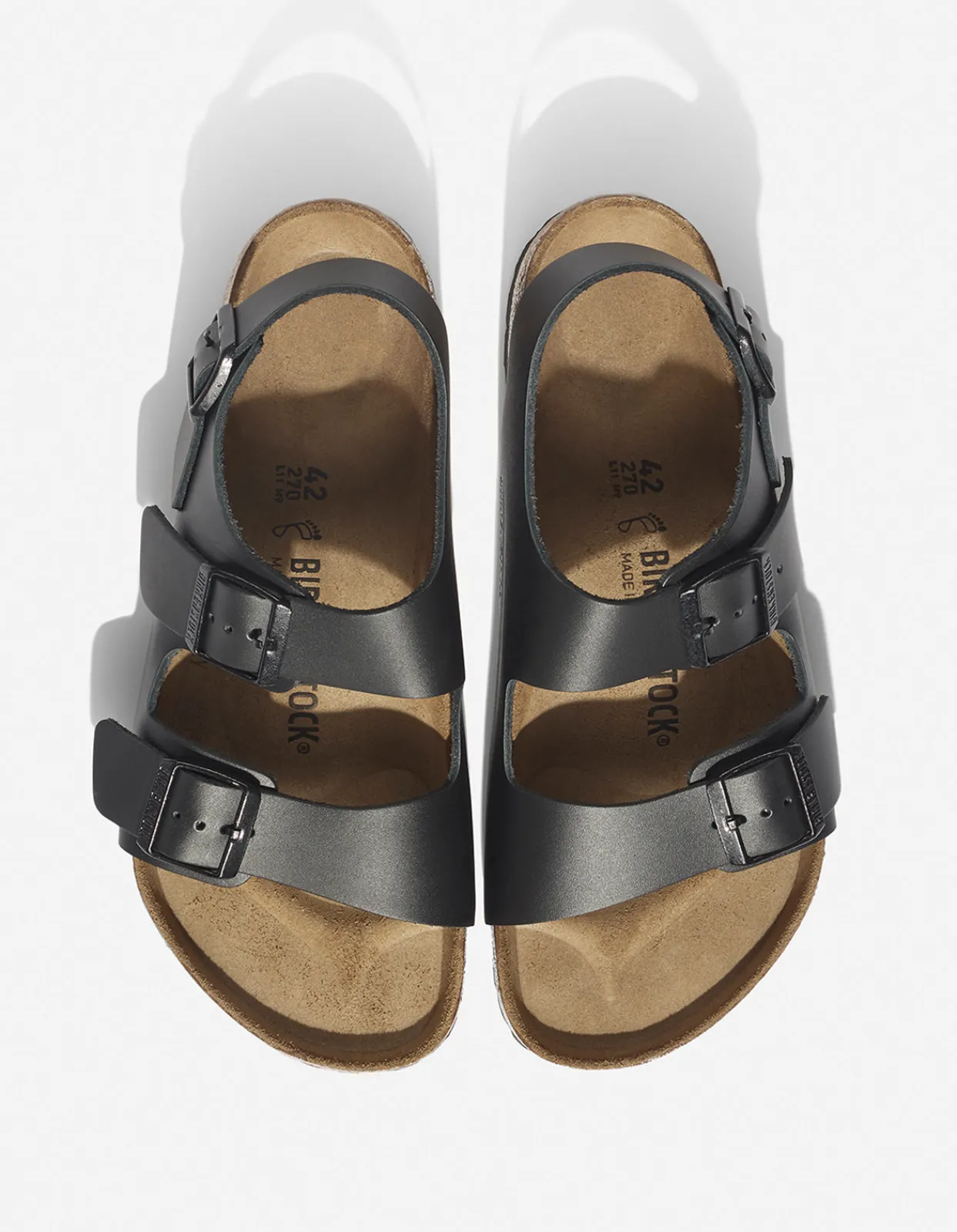 Men Maharishi Birkenstock Milano Natural Leather