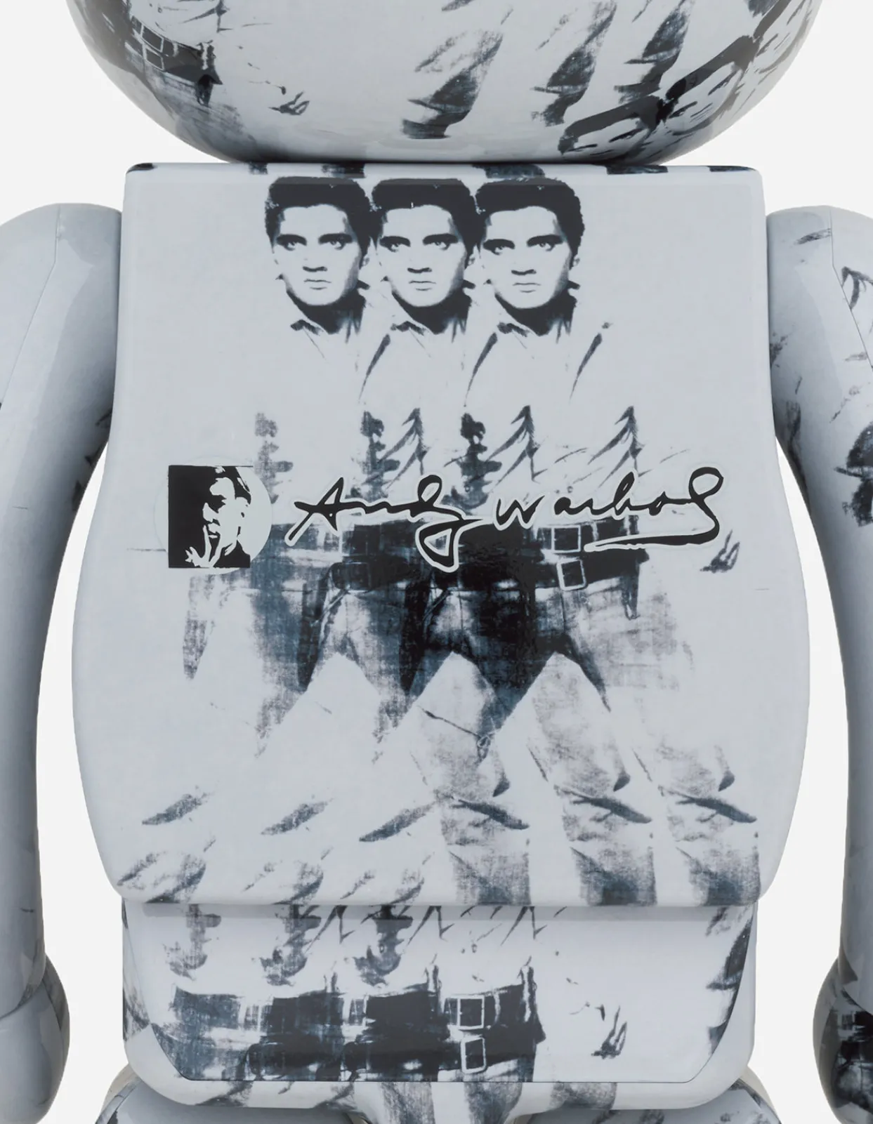 Men Maharishi Medicom BeaRbrick Andy Warhol'S Elvis Presley