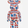 Men Maharishi Medicom BeaRbrick Andy Warhol "Brillo"
