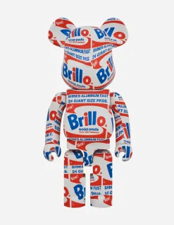 Men Maharishi Medicom BeaRbrick Andy Warhol "Brillo"