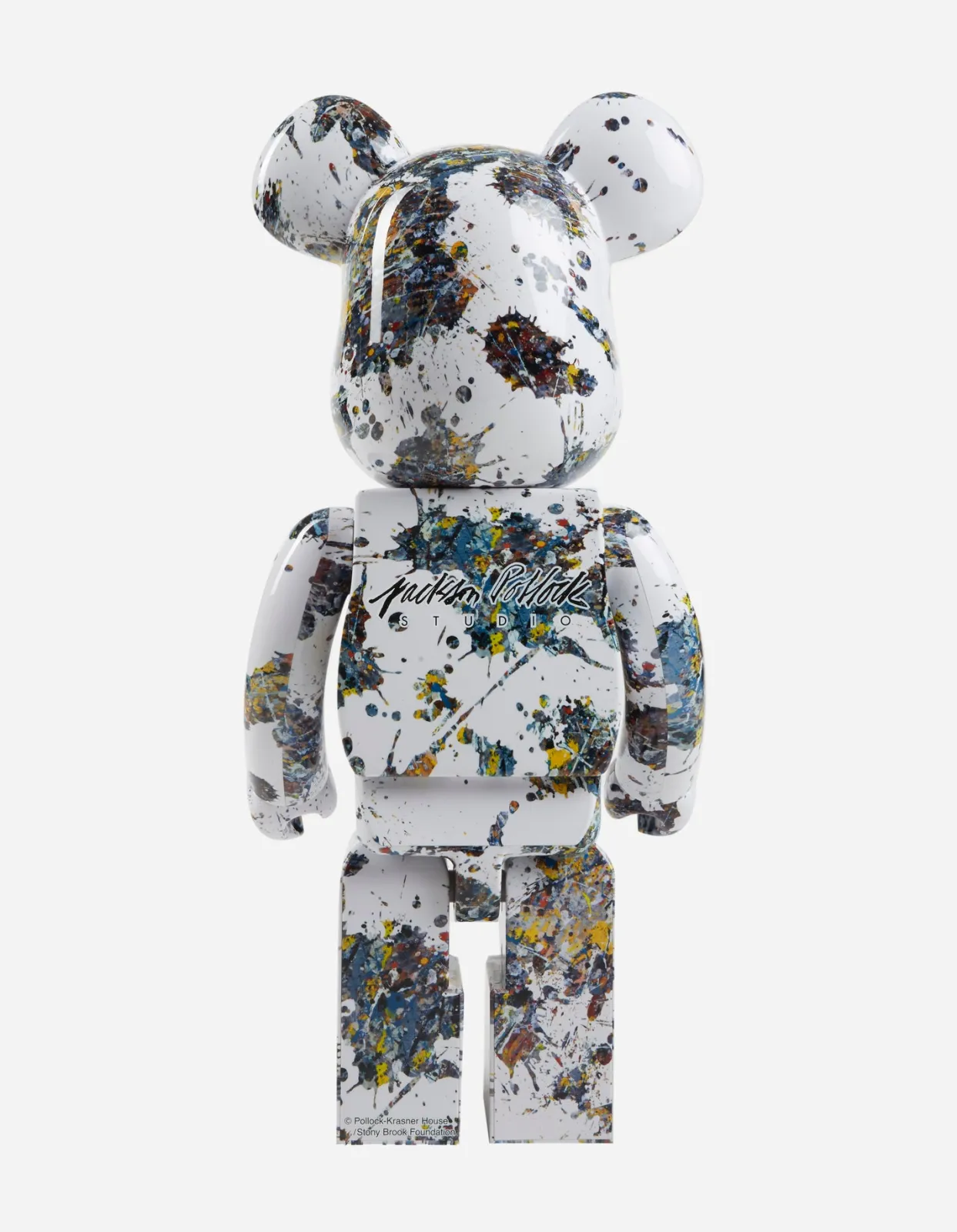 Men Maharishi Medicom BeaRbrick Jackson Pollock Studio (Splash) 1000%