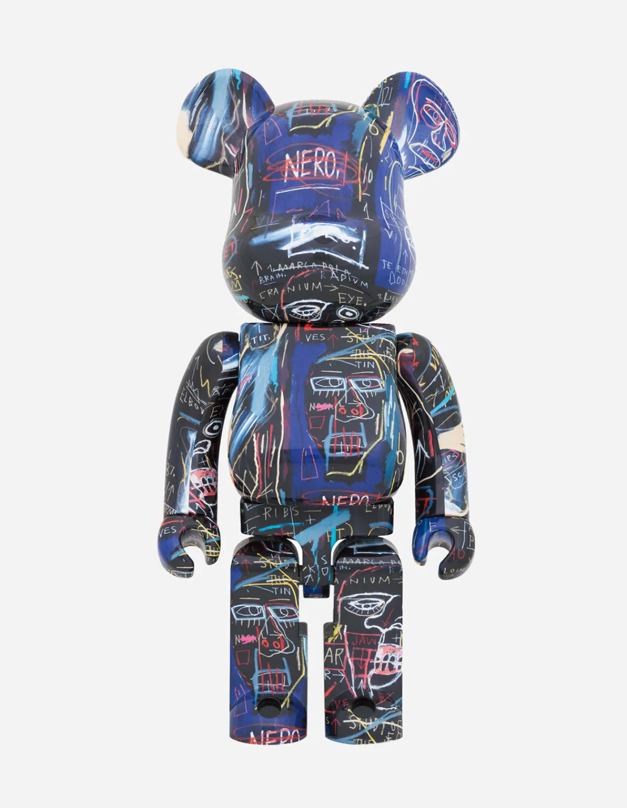 Men Maharishi Medicom BeaRbrick Jean Michel Basquiat #7 1000%