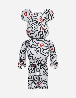 Men Maharishi Medicom BeaRbrick Keith Haring #8 1000%