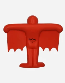 Men Maharishi Medicom Keith Haring Flying Devil Statue Original Version