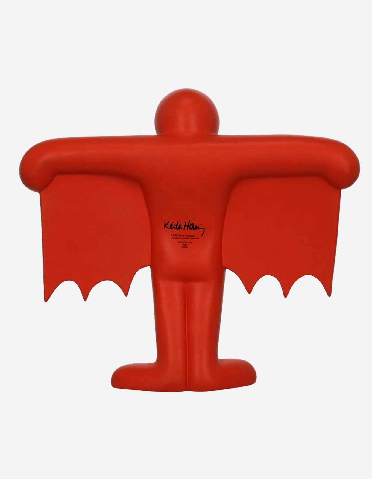 Men Maharishi Medicom Keith Haring Flying Devil Statue Original Version