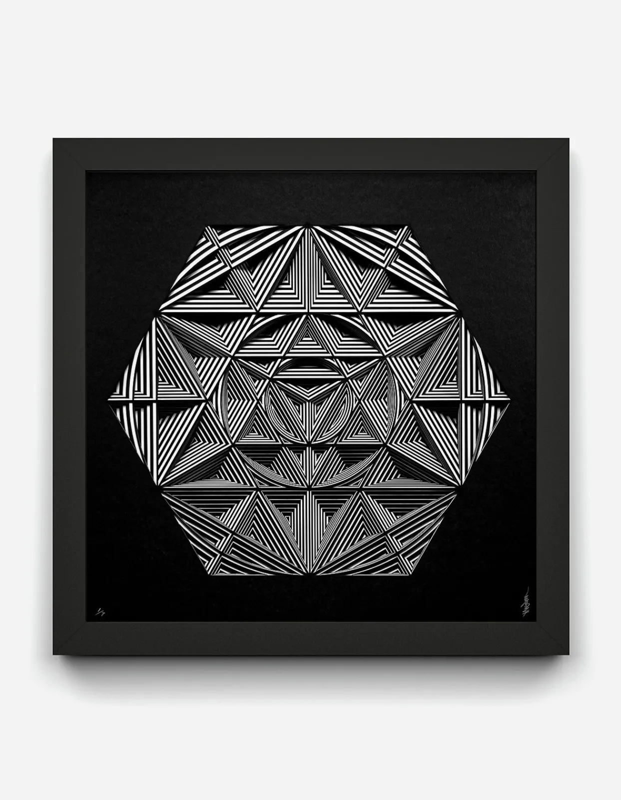 Men Maharishi Myoshka Chakura 3D Art Board