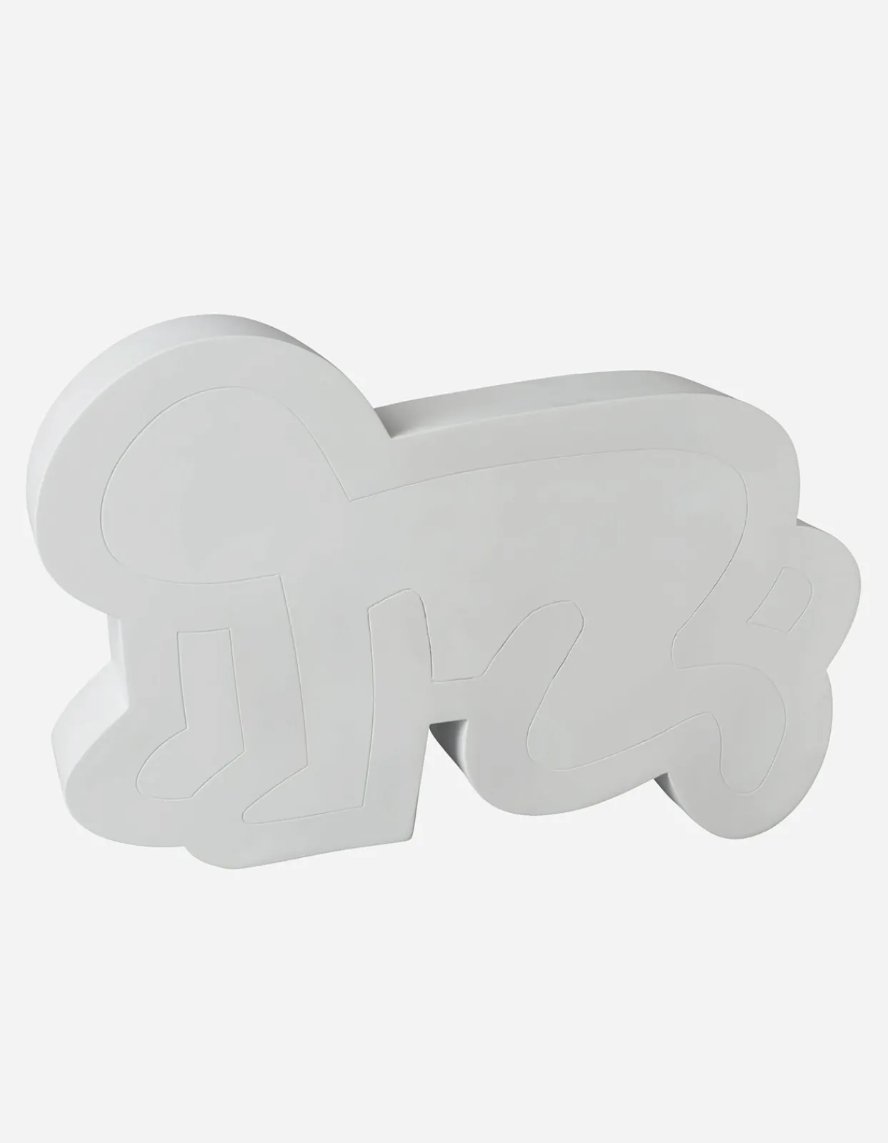 Men Maharishi Radiant Baby Statue White